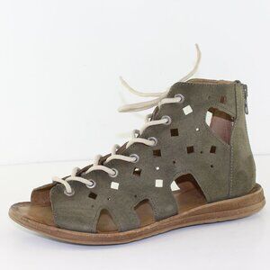 Miz Mooz Florence Gladiator Style Leather Sandals Womens (EU 40/US 9)
